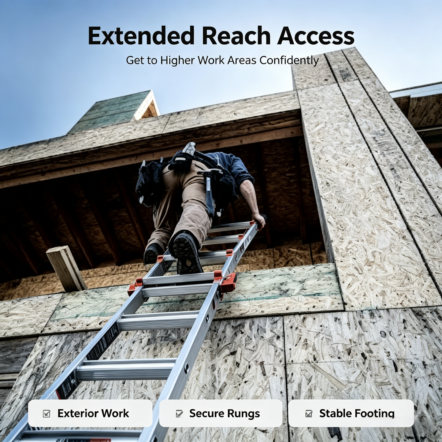 Velocity Articulating Ladder with Leg Levelers