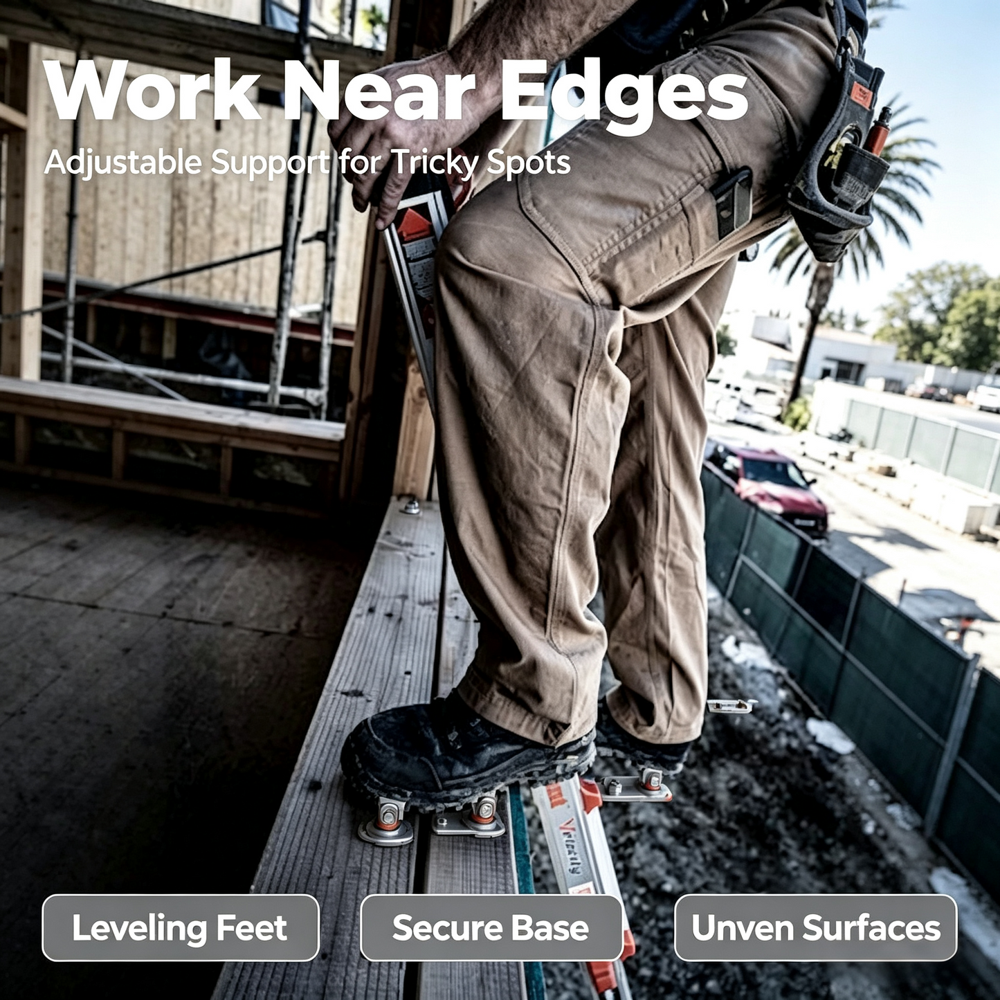 Velocity Articulating Ladder with Leg Levelers