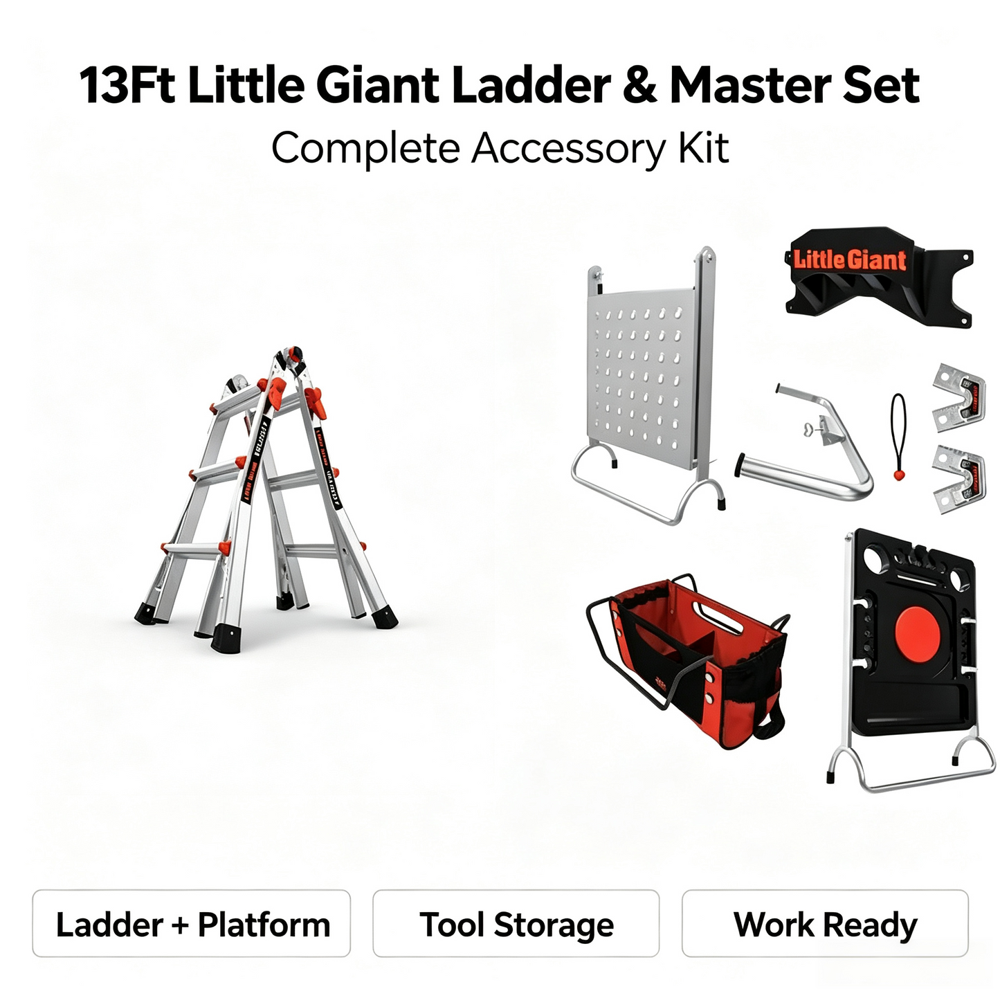 Velocity Articulating Ladder with Leg Levelers