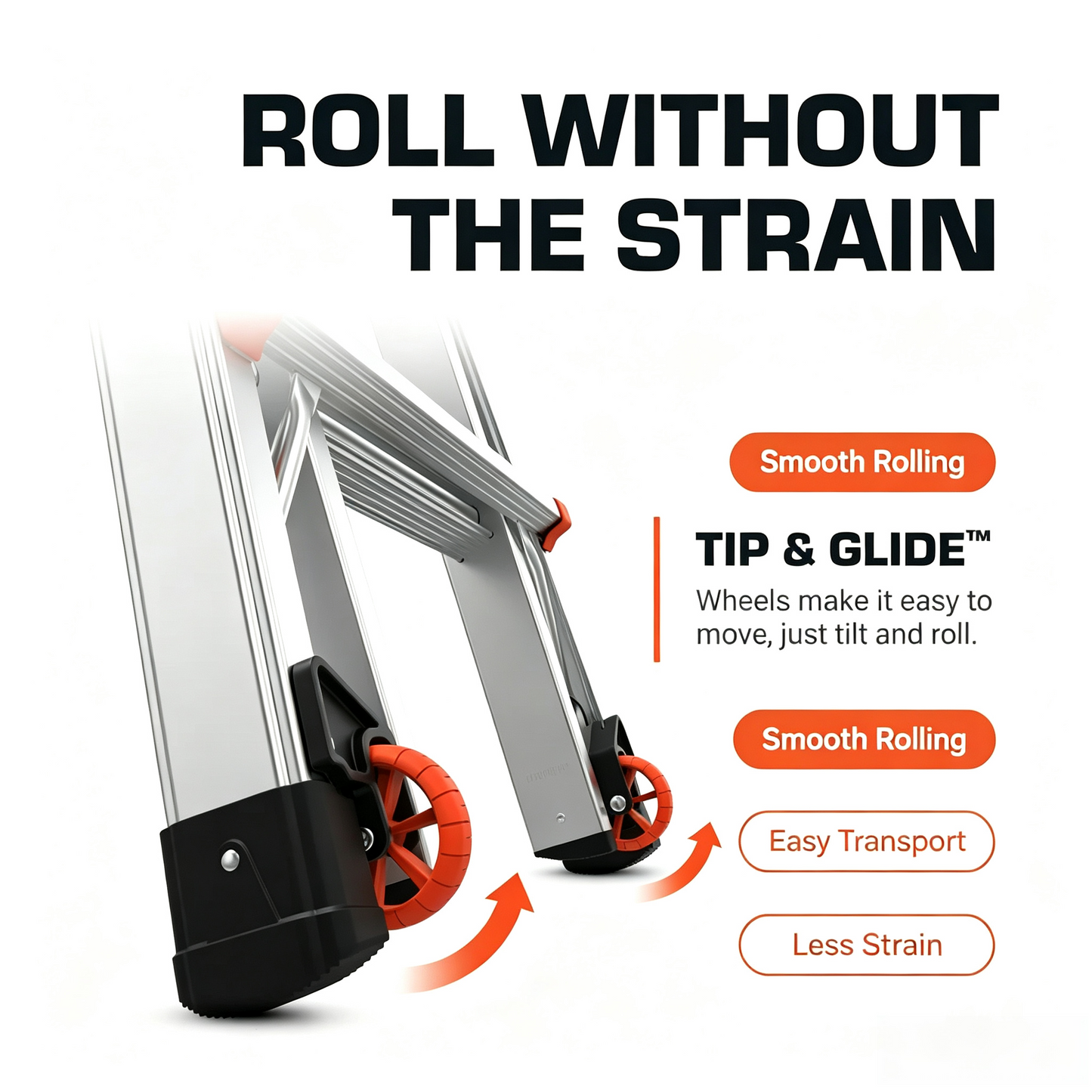 Velocity Articulating Ladder with Leg Levelers