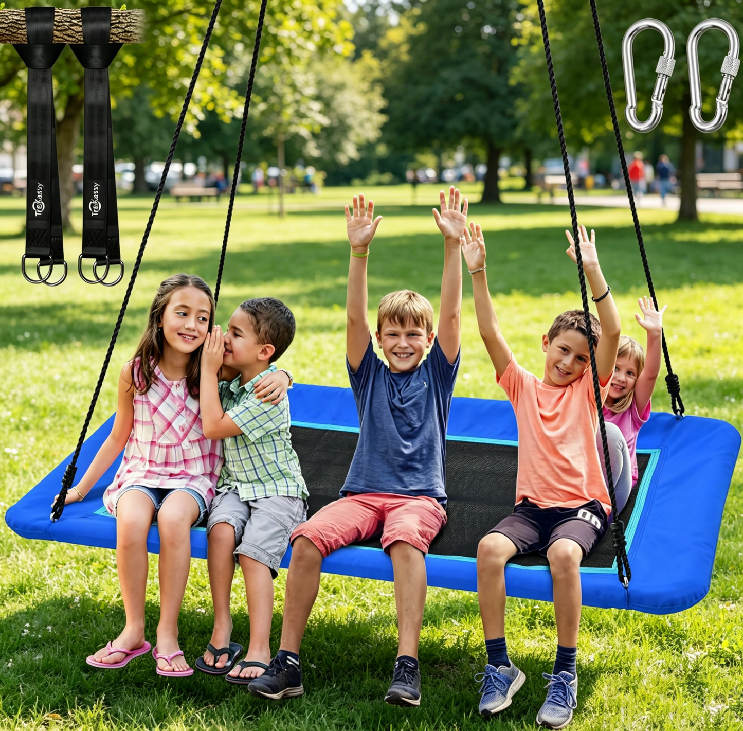 60" Extra Large Rectangle Tree Swing