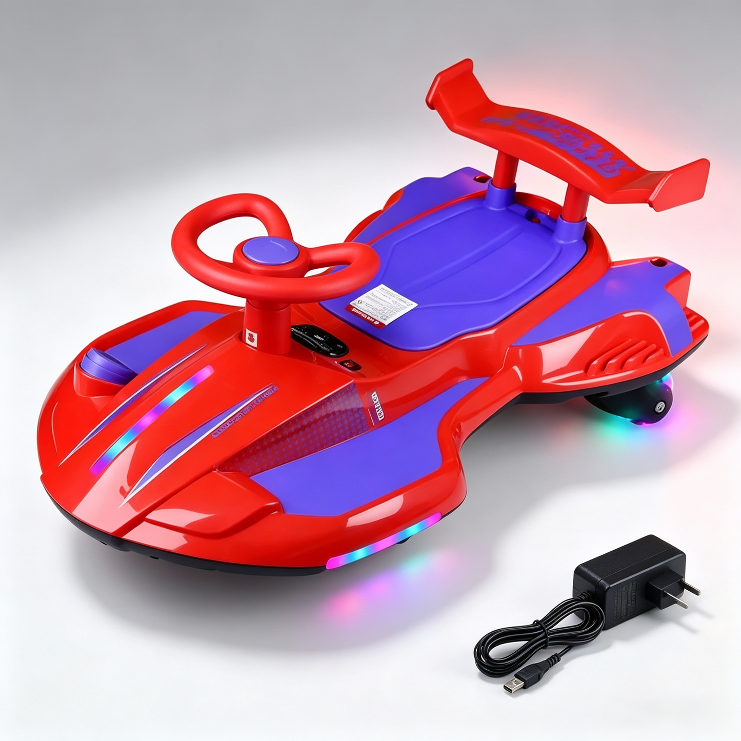 🎉Final Day Discount⏰️ 12V Electric Kids Ride-On Wiggle Car 🚚