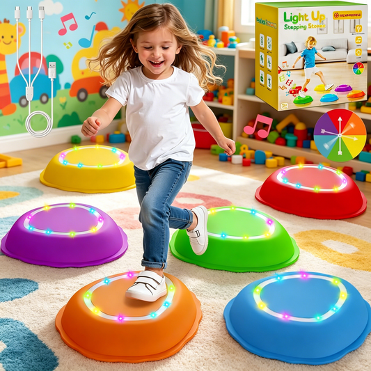 Rechargeable Stepping Stones for Kids