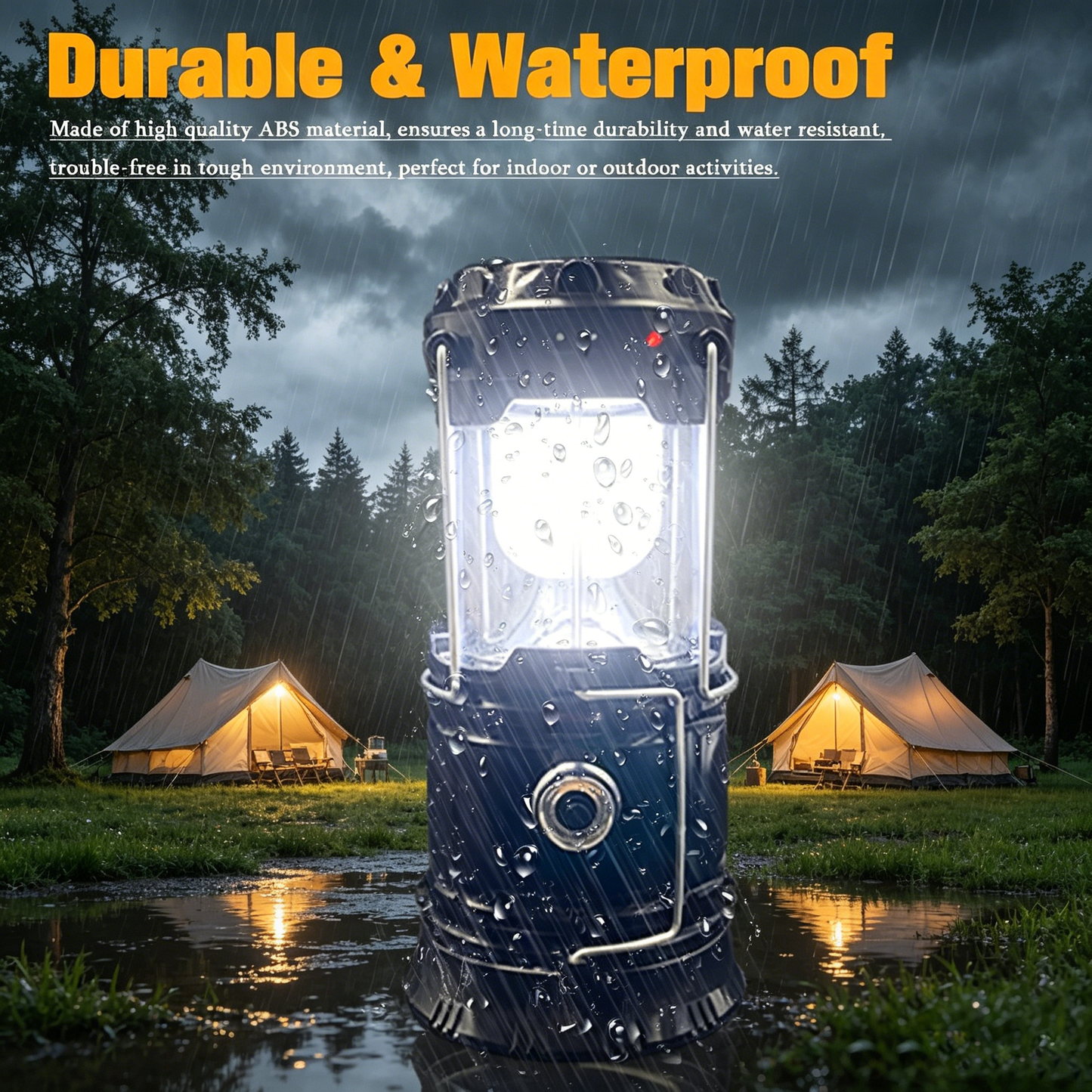 Collapsible Portable LED Camping Lantern