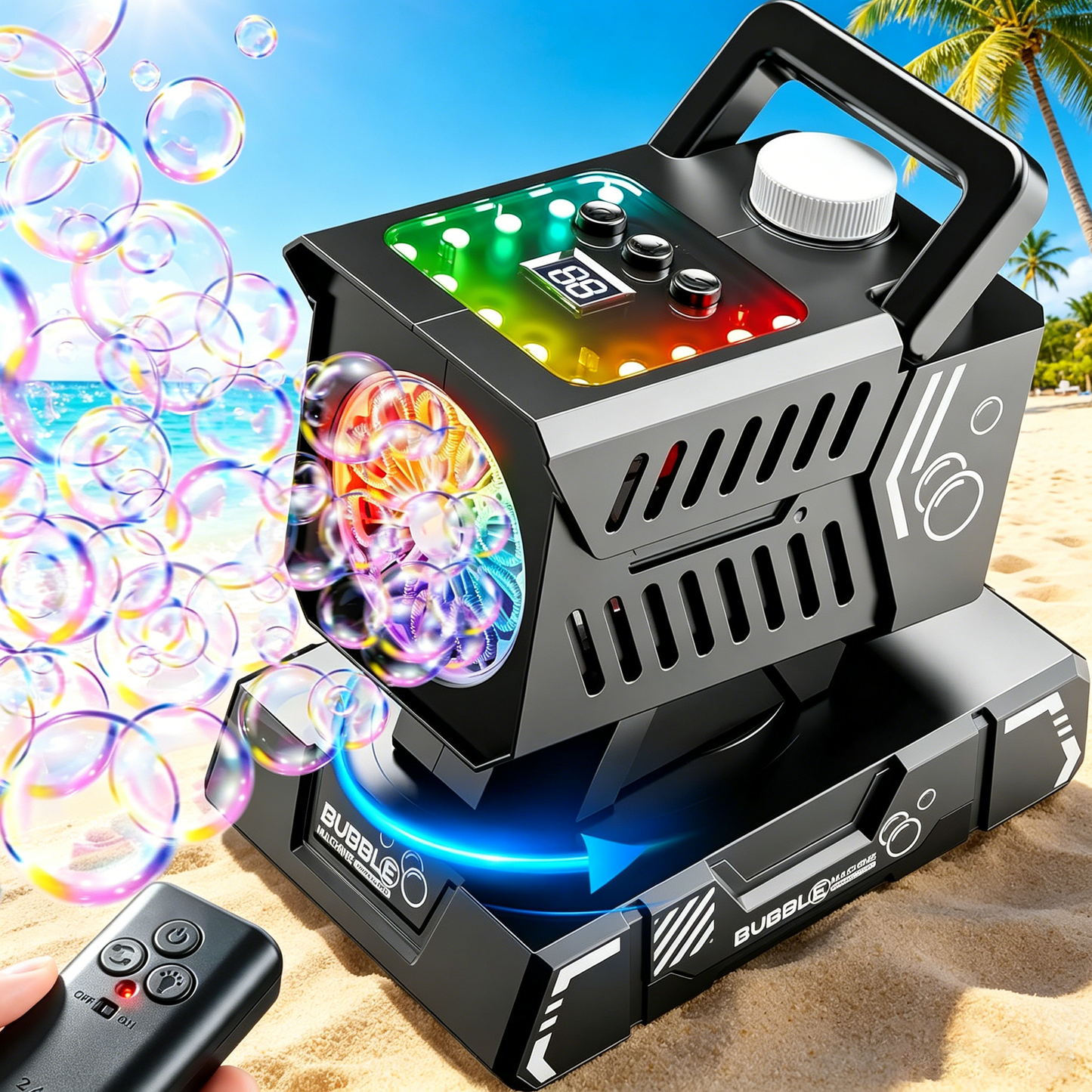Bubble Machine Remote Control 98ft Range