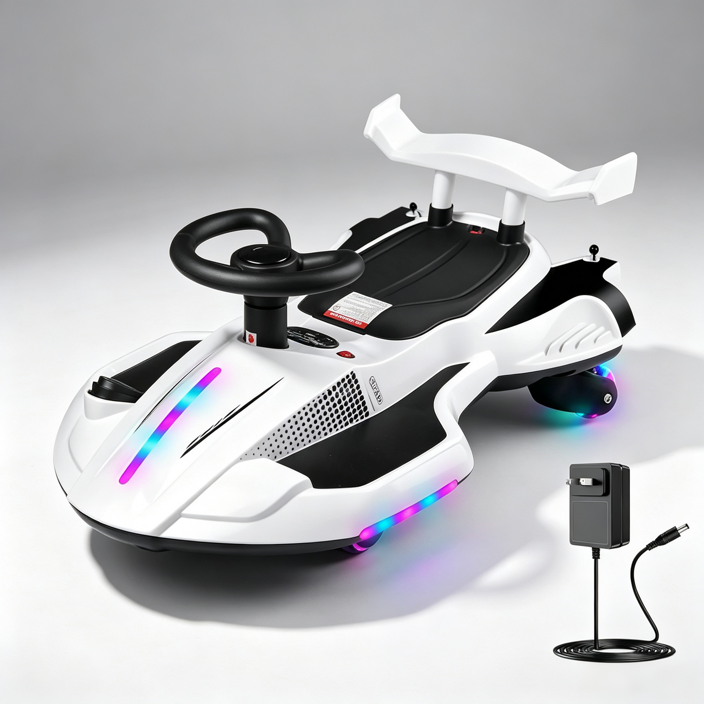 🎉Final Day Discount⏰️ 12V Electric Kids Ride-On Wiggle Car 🚚