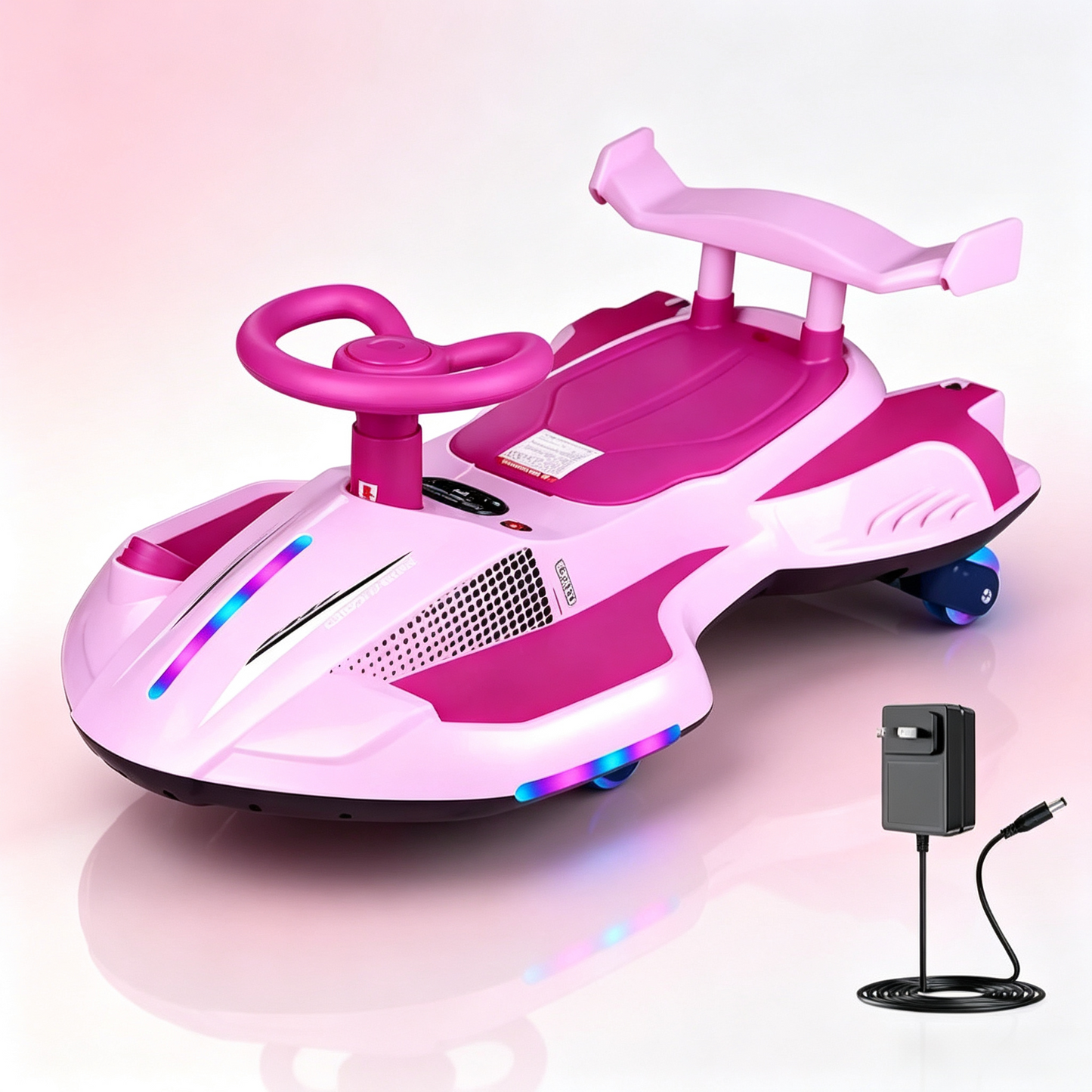 🎉Final Day Discount⏰️ 12V Electric Kids Ride-On Wiggle Car 🚚