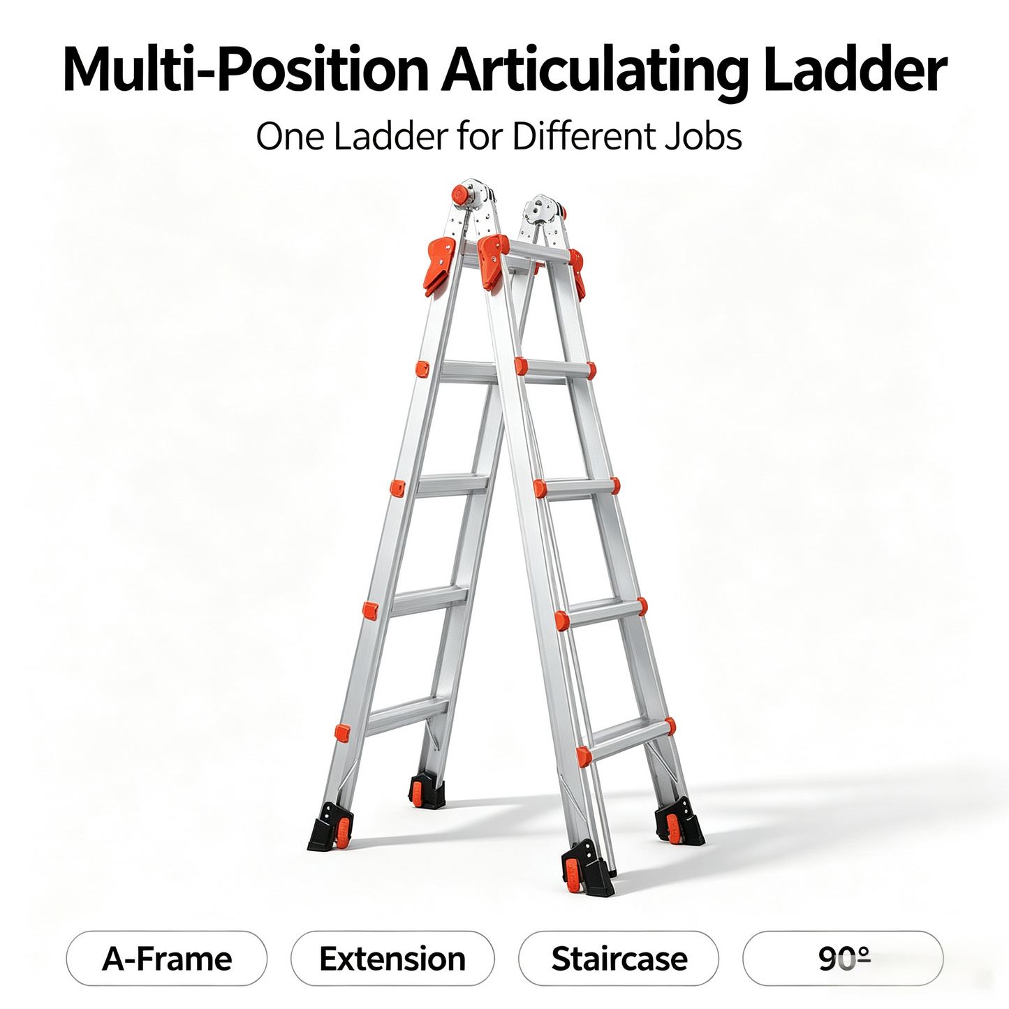 Velocity Articulating Ladder with Leg Levelers