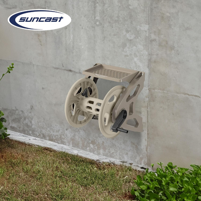 Slide Trak Garden Hose Handler Wall Mounted Hose Reel