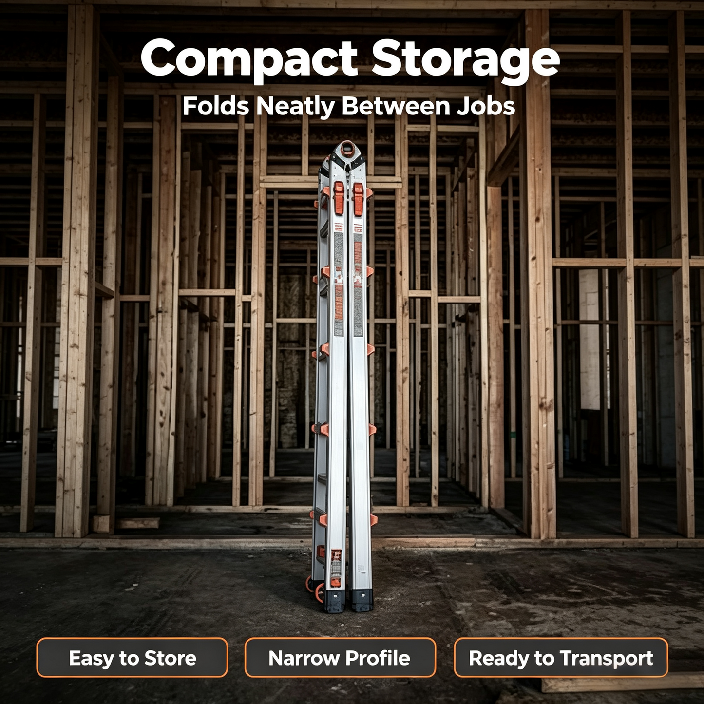 Velocity Articulating Ladder with Leg Levelers