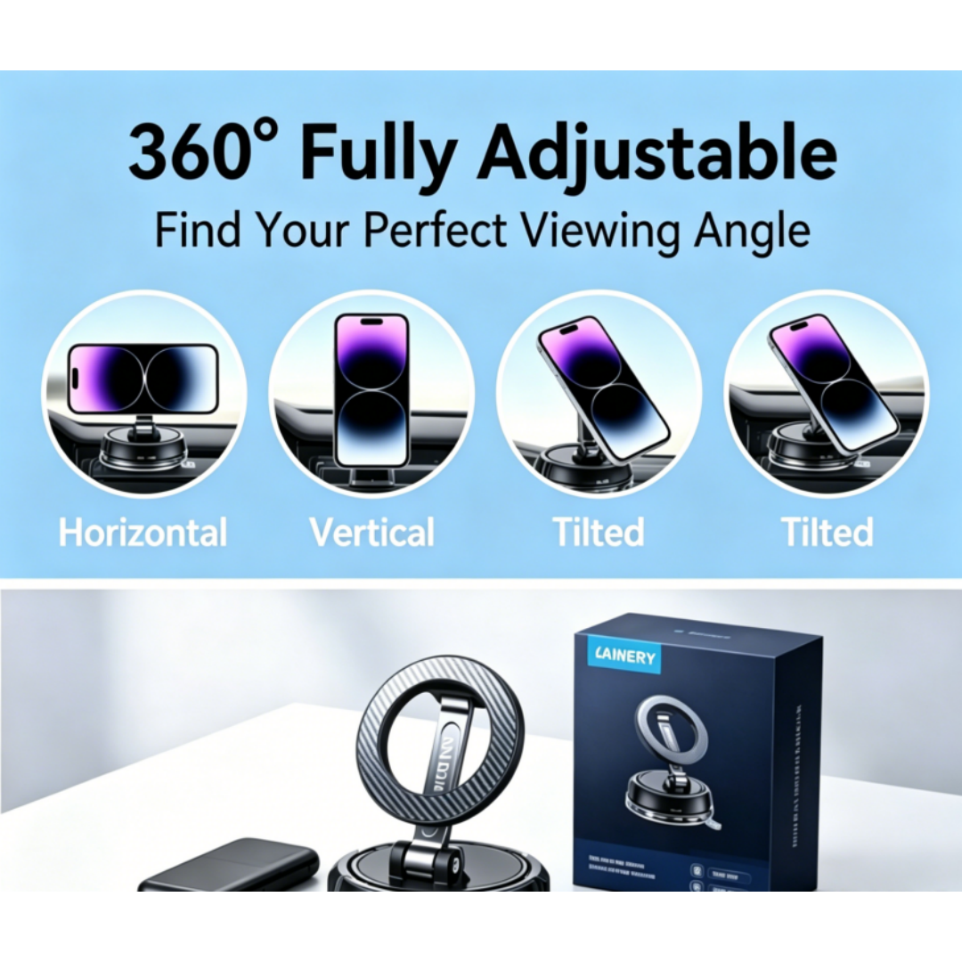 Strong Suction MagSafe Car Holder | ANDERY