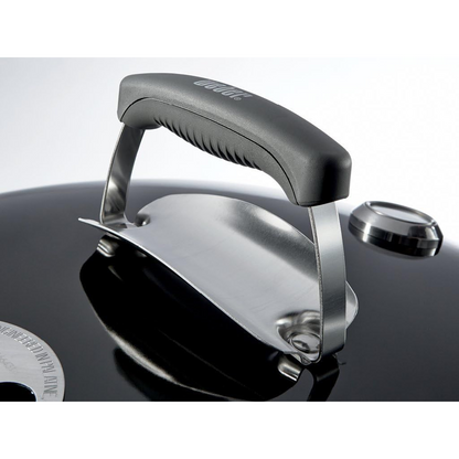 Original Kettle Premium Charcoal Grill, 22-Inch, Outdoor BBQ Grill with Built‑In Thermometer, Heat Control Dampers & One‑Touch™ Cleaning System
