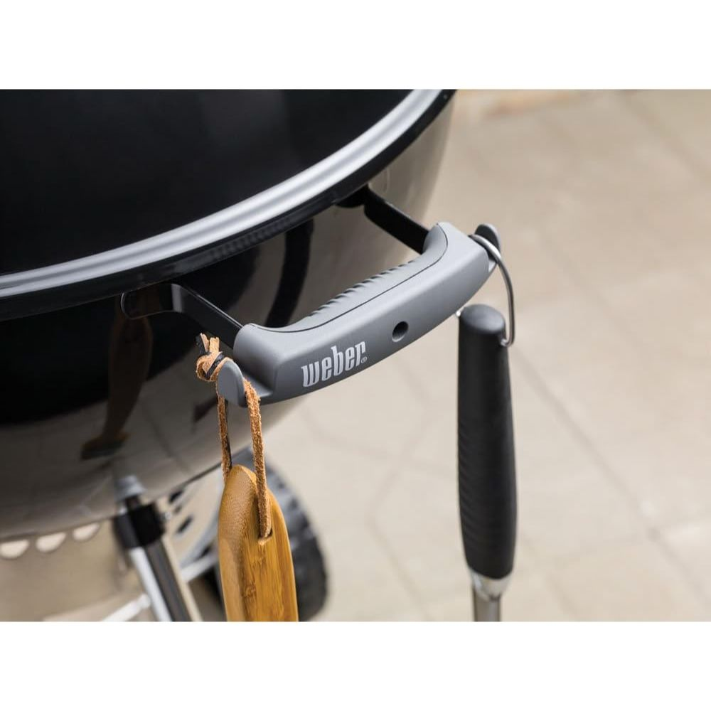 Original Kettle Premium Charcoal Grill, 22-Inch, Outdoor BBQ Grill with Built‑In Thermometer, Heat Control Dampers & One‑Touch™ Cleaning System