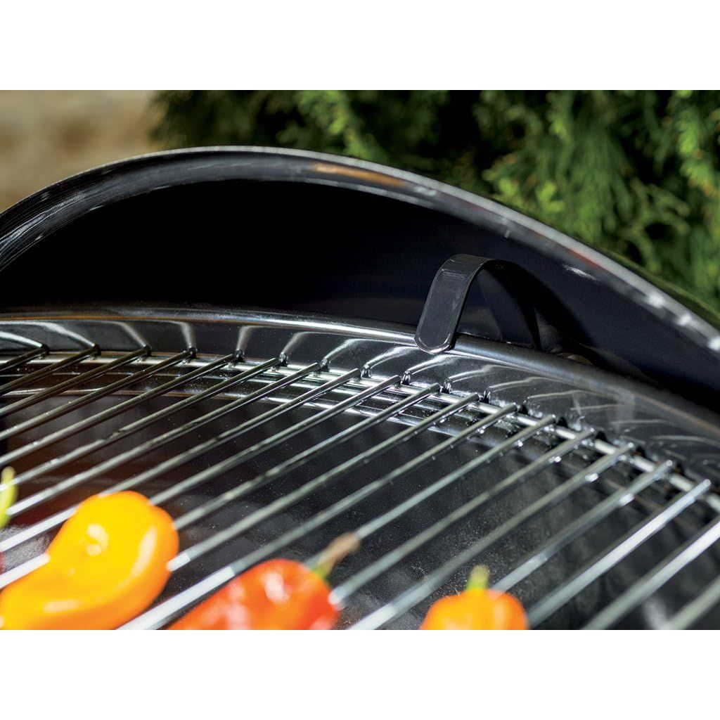 Original Kettle Premium Charcoal Grill, 22-Inch, Outdoor BBQ Grill with Built‑In Thermometer, Heat Control Dampers & One‑Touch™ Cleaning System