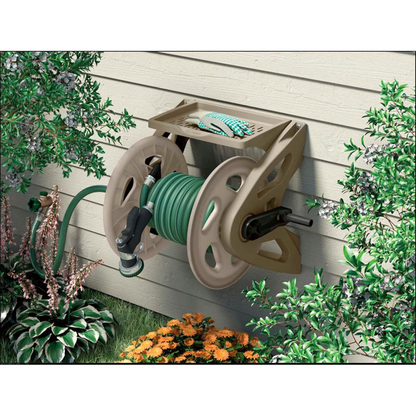 Slide Trak Garden Hose Handler Wall Mounted Hose Reel